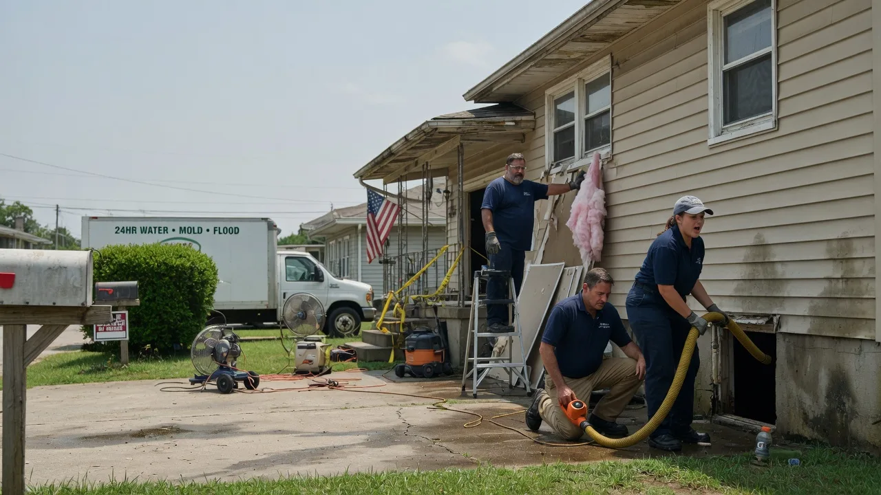 Water Damage Repair in Broomes Island, MD near me